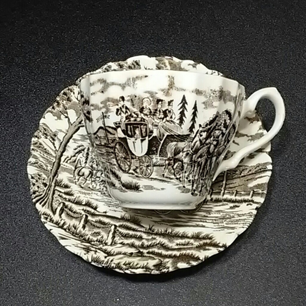 Doulton Royal mail cup and saucer replacement set